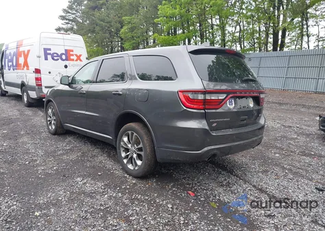 2019 Dodge Durango Gt Plus Awd из США, поврежденный, VIN 1C4RDJDG6KC770441